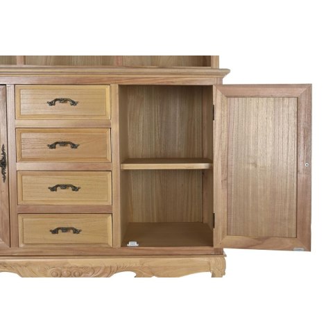 Kredens DKD Home Decor Naturalny 124,5 x 39 x 201,8 cm Jodła Aluminium Drewno MDF Kredens DKD Home Decor Naturalny 124,5 x 39 x 201,8 cm Jodła Aluminium Drewno MDF