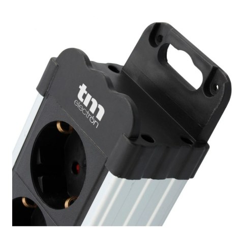 Listwa 4-gniazdkowa Tomas z przełącznikiem TM Electron Aluminium (1,5 m)