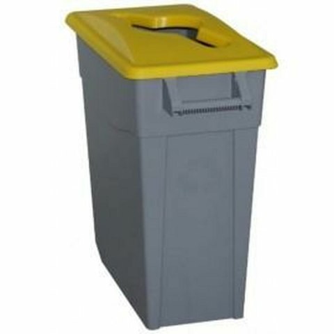 Kosz na śmieci do recyklingu Denox Żółty 65 L (2 Sztuk) Kosz na śmieci do recyklingu Denox Żółty 65 L (2 Sztuk)