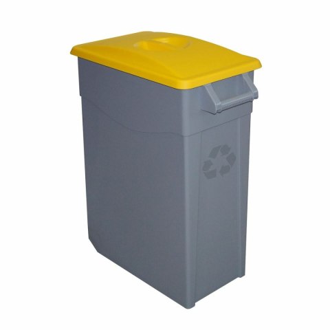 Kosz na śmieci do recyklingu Denox Żółty 65 L (2 Sztuk) Kosz na śmieci do recyklingu Denox Żółty 65 L (2 Sztuk)
