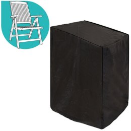 Nakrycie na krzesło Fotel Czarny PVC 89 x 76 x 107 cm