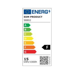 Żarówka LED EDM 98802 F 100 W 15 W E27 1521 Lm Ø 12,5 x 14 cm (6400 K)