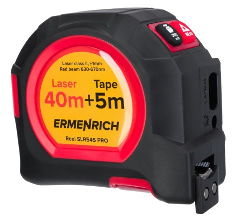 Laserowa taśma miernicza Ermenrich Reel SLR545 PRO