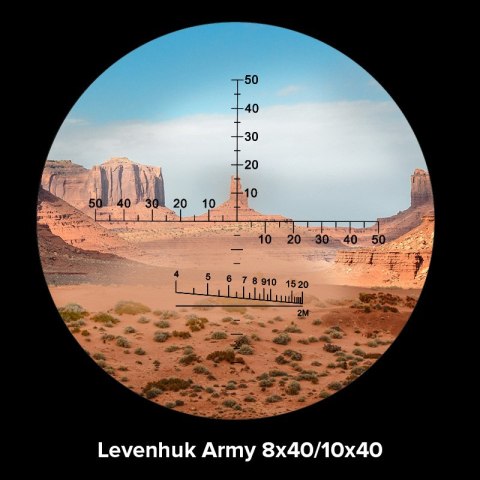 Lornetka Levenhuk Army 10x40 z celownikiem Lornetka Levenhuk Army 10x40 z celownikiem