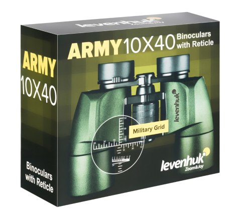 Lornetka Levenhuk Army 10x40 z celownikiem Lornetka Levenhuk Army 10x40 z celownikiem