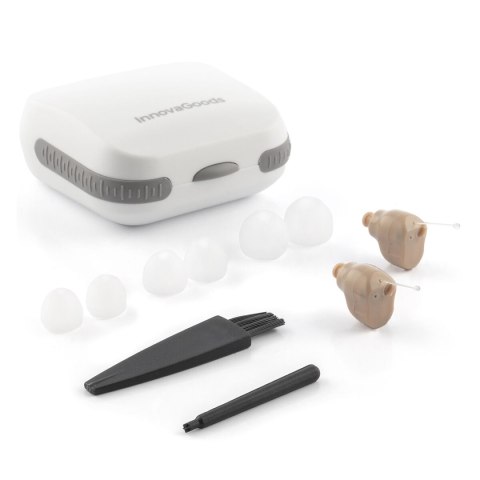 Douszny wzmacniacz dźwięku z akcesoriami Hearzy InnovaGoods 2 Sztuk Douszny wzmacniacz dźwięku z akcesoriami Hearzy InnovaGoods 2 Sztuk