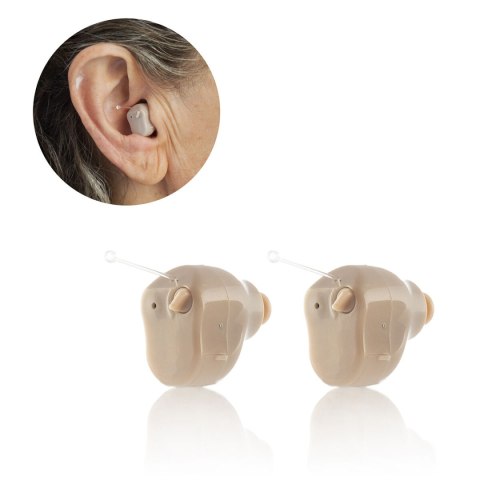 Douszny wzmacniacz dźwięku z akcesoriami Hearzy InnovaGoods 2 Sztuk Douszny wzmacniacz dźwięku z akcesoriami Hearzy InnovaGoods 2 Sztuk