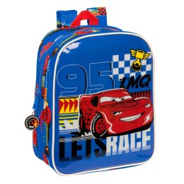 Plecak dziecięcy Cars Race ready Niebieski 22 x 27 x 10 cm