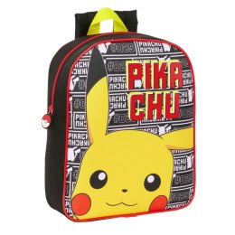 Plecak dziecięcy Pokémon Żółty Czarny 22 x 27 x 10 cm
