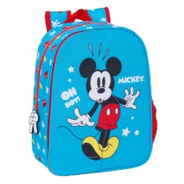 Plecak szkolny Mickey Mouse Clubhouse Fantastic Niebieski Czerwony 26 x 34 x 11 cm