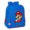 Plecak szkolny Super Mario Play Niebieski Czerwony 32 X 38 X 12 cm