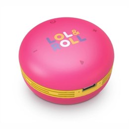 Głośnik Bluetooth Przenośny Energy Sistem Lol&Roll Pop Kids Różowy 5 W 500 mAh