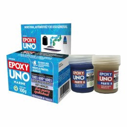 Two component epoxy adhesive Fusion Epoxy Black Label Unom98 Uniwersalny Granatowy 100 g