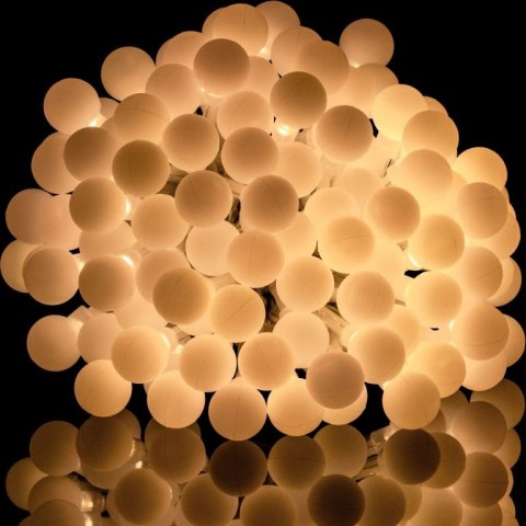 Imprezowe oświetlenie - 10 m, 100 LED, ciepła biel + pilot Imprezowe oświetlenie - 10 m, 100 LED, ciepła biel + pilot