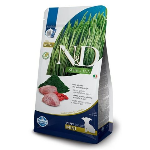 Karma Farmina N&D Szczeniak/Junior Jagnięcina 2 Kg Spirulina