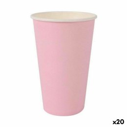 Zestaw kieliszków Algon Jednorazowe Karton Różowy 10 Części 330 ml (20 Sztuk)