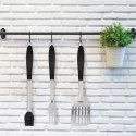 Zestaw przyborów do grilla Aktive 4 Części Grill Stal nierdzewna 10 x 42 x 4 cm (4 Sztuk)