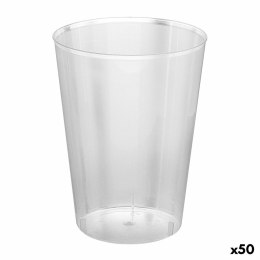 Zestaw szklanek wielokrotnego użytku Algon Cydr Przezroczysty 4 Części 480 ml (50 Sztuk)