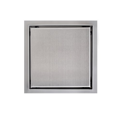 Odpływ kwadratowy kratka prysznicowa 25x25cm stal nierdzewna z maskownicą Edelstahl