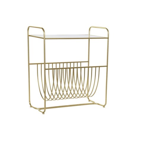 Półka na czasopisma DKD Home Decor Lustro Złoty Metal (76 x 35 x 83 cm) Półka na czasopisma DKD Home Decor Lustro Złoty Metal (76 x 35 x 83 cm)
