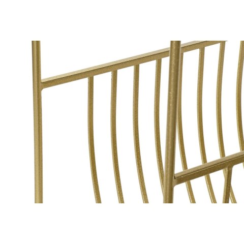 Półka na czasopisma DKD Home Decor Lustro Złoty Metal (76 x 35 x 83 cm) Półka na czasopisma DKD Home Decor Lustro Złoty Metal (76 x 35 x 83 cm)
