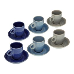 Zestaw filiżanek do kawy Versa Ceramika (3,6 x 6,6 x 5,5 cm) (12 Części)