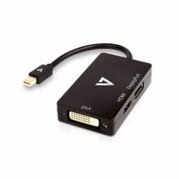 Mini Adapter DisplayPort na VGA/DVI/HDMI V7 V7MDP-DPDVIHDMI-1E Czarny