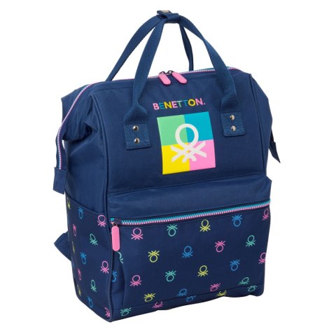 Plecak na Laptopa Benetton Cool Granatowy 27 x 40 x 19 cm