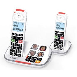 Telefon Bezprzewodowy Swiss Voice XTRA 2355 DUO Biały