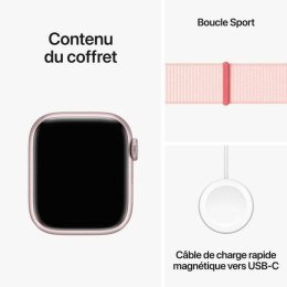 Smartwatch Apple Series 9 Różowy 41 mm