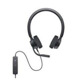 Słuchawki z Mikrofonem Dell DELL-WH3022 Czarny