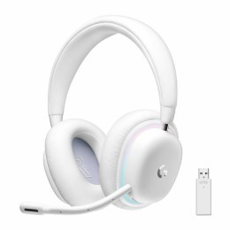 Słuchawki Bluetooth z Mikrofonem Logitech G735 Biały Niebieski/Biały