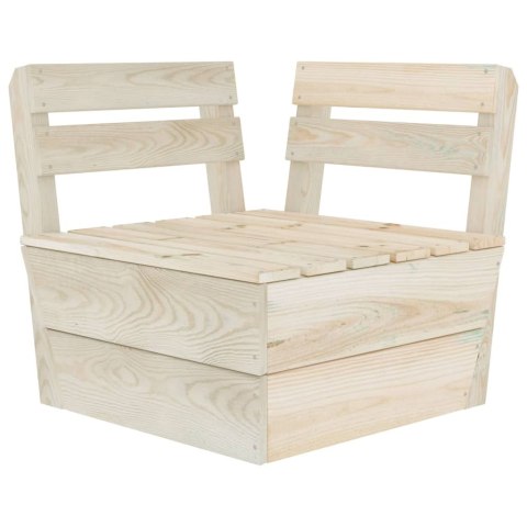 Ogrodowa sofa 2-osobowa z palet, impregnowane drewno świerkowe Ogrodowa sofa 2-osobowa z palet, impregnowane drewno świerkowe