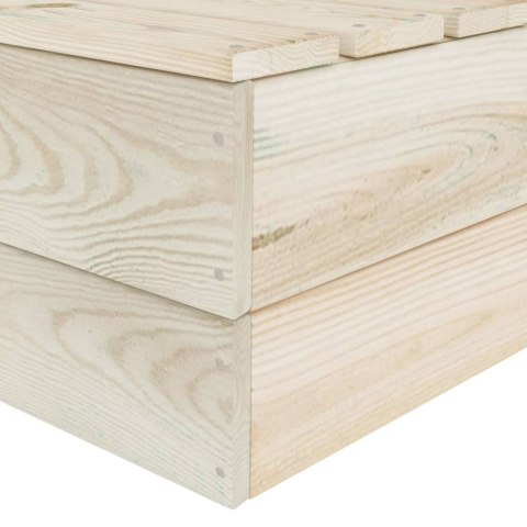 Ogrodowa sofa 2-osobowa z palet, impregnowane drewno świerkowe Ogrodowa sofa 2-osobowa z palet, impregnowane drewno świerkowe