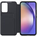 Etui pokrowiec z klapką okienkiem portfel na kartę Galaxy A54 5G Smart View Wallet czarne