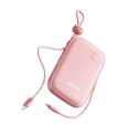 Powerbank Cutie Series 22.5W 20000mAh ze stojakiem USB-A USB-C iPhone różowy