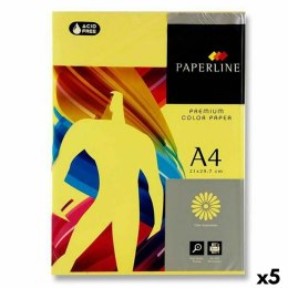 Papier do Drukarki Fabrisa Paperline Premium A4 80 g/m² 500 Kartki Żółty (5 Sztuk)