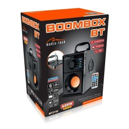 Głośnik Bluetooth Media Tech BoomBox BT MT3145 V2 Czarny 600 W