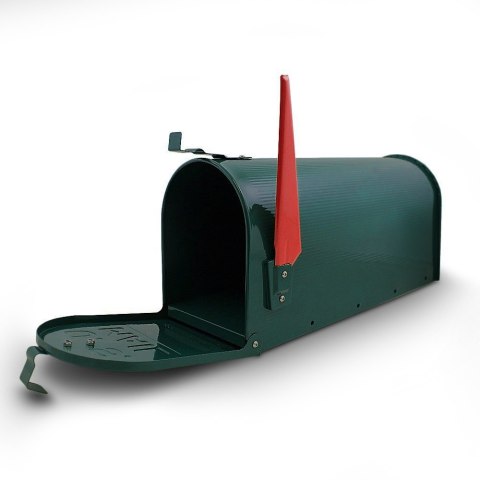 Skrzynka pocztowa Amerykańska z uchwytem ściennym na listy prase