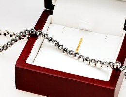 Rhodium plated silver bracelet BDM3236 - Marcasite