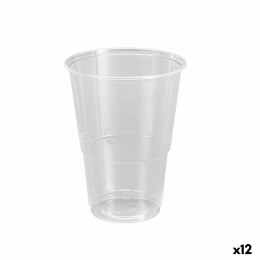 Zestaw szklanek wielokrotnego użytku Algon Plastikowy Przezroczysty 25 Części 500 ml (12 Sztuk)