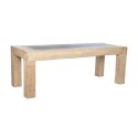 Stoły do Jadalni Home ESPRIT Naturalny Jodła Drewno MDF 220 x 90 x 76 cm