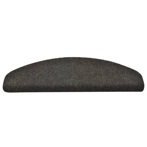 Samoprzylepne nakładki na schody, 15 szt, antracyt, 65x21x4cm