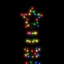 Choinka z lampek, z kołkami, 570 kolorowych LED, 300 cm