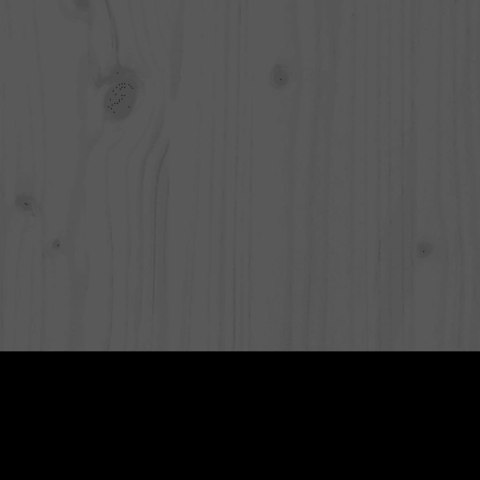 Ławka ogrodowa, szara, 111,5x53x71 cm, lite drewno sosnowe