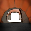 Namiot, 3-os., szaro-pomarańczowy, 370x185x116 cm, tafta 185T