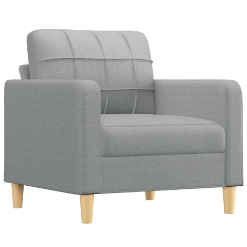 Fotel, jasnoszary, 60 cm, obity tkaniną Fotel, jasnoszary, 60 cm, obity tkaniną