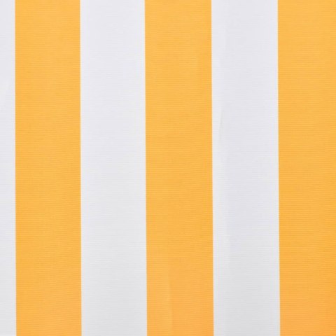 Zadaszenie, żółty słonecznikowy i biały, 3x2,5 m (bez ramy)