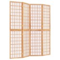 Składany parawan 4-panelowy w stylu japońskim, 160x170 cm