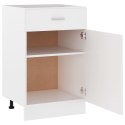 Szafka z szufladą, biała, 50x46x81,5 cm